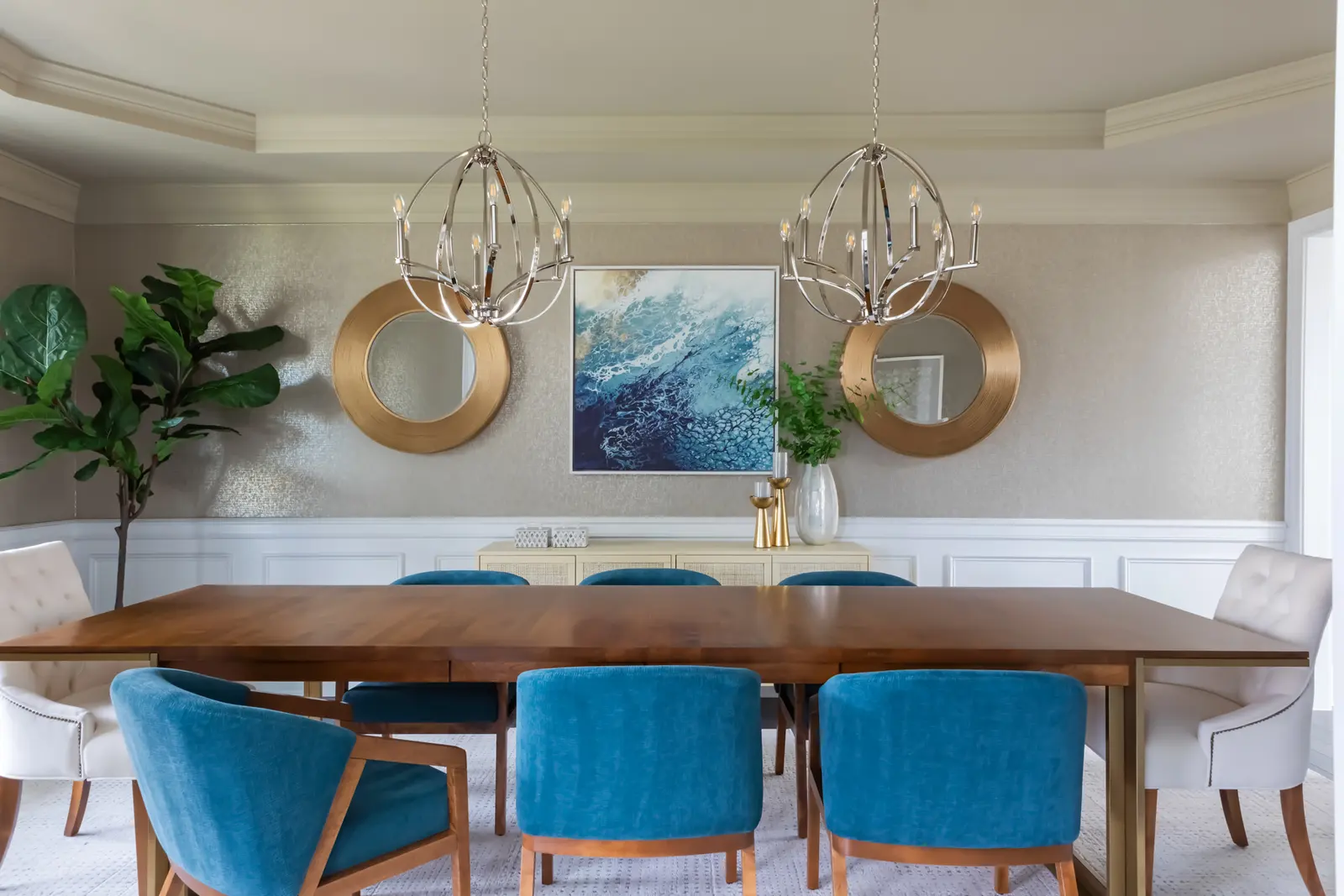 A Beautiful Durham Dining Room
